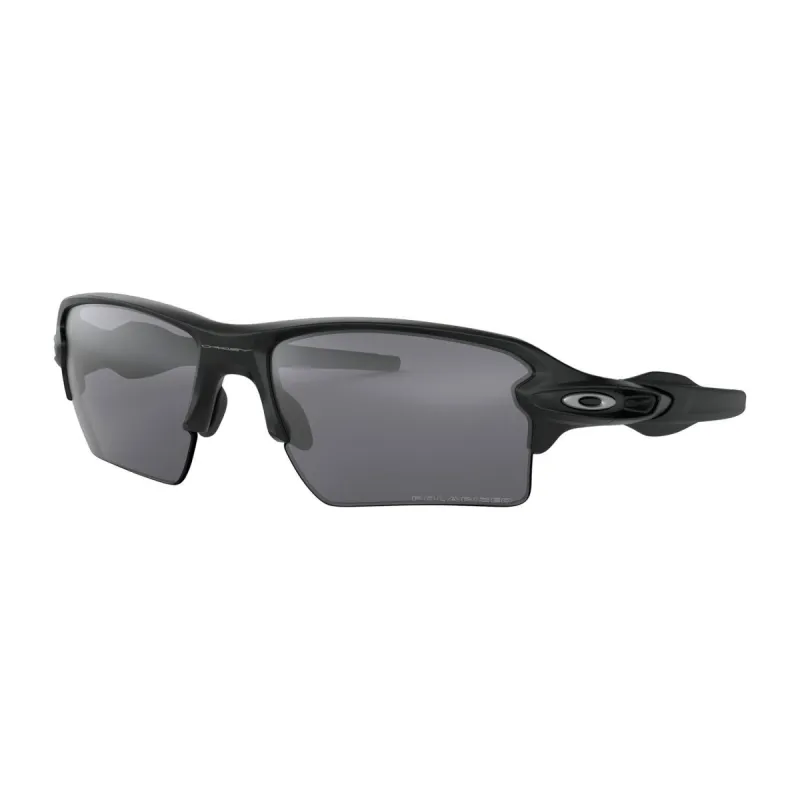 Flak 2.0 XL - Matte Black - Black Iridium Polarized Lens Sunglasses|-|Lunettes de soleil Flak 2.0 XL - Matte Black - Lentilles polarisées Black Iridium made by Oakley