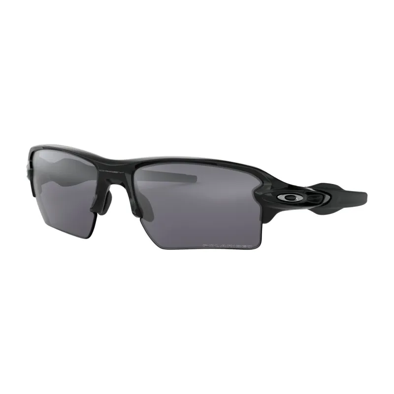 Flak 2.0 XL - Polished Black - Black Iridium Polarized Lens Sunglasses|-|Lunettes de soleil Flak 2.0 XL - Polished Black - Lentilles polarisées Black Iridium made by Oakley