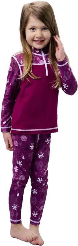 Flammeus Midlayer Printed Pants - Kids|-|Collant couche intermédiare imprimé Flammeus - Enfants made by Altitude Sports