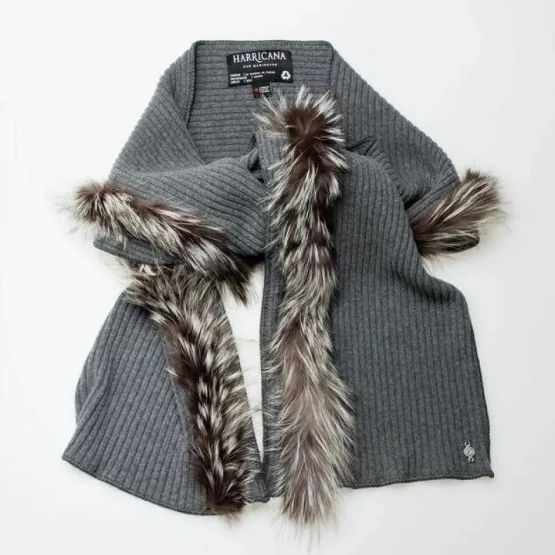 Recycled Cashmere Scarf|-|Echarpe Cachemire Recyclé - Femme sold by Altitude Sports
