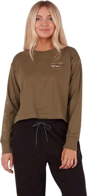 Bruce Long Sleeve Crop Tee - Women's|-|T-shirt écourté à manches longues Bruce - Femme sold by Altitude Sports