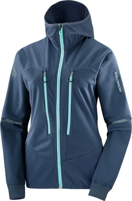 MTN Full Zip Softshell Hooded Wind Jacket - Women's|-|Manteau coupe-vent à capuchon et glissière pleine longueur coquille souple MTN - Femme sold by Altitude Sports