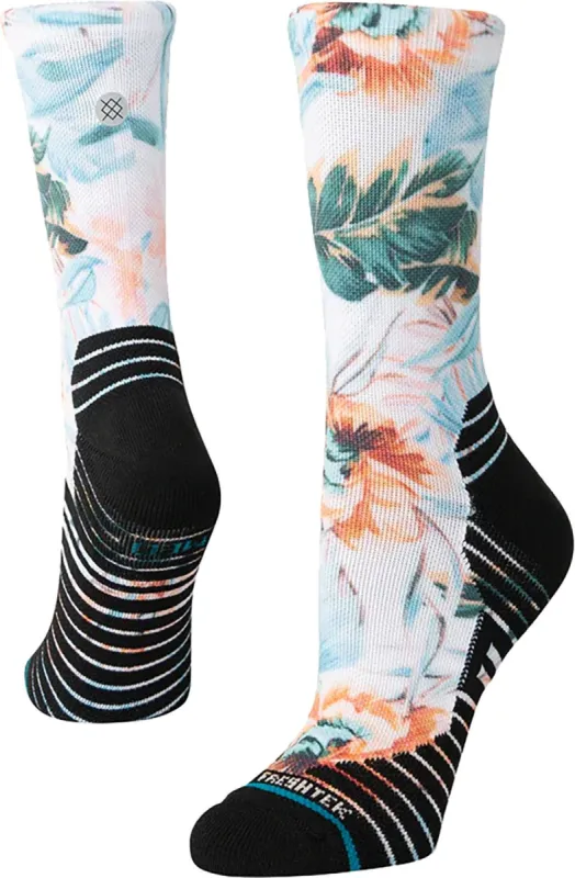 Flowerful Crew Socks - Women's|-|Chaussettes mi-mollet Flowerful - Femme sold by Altitude Sports