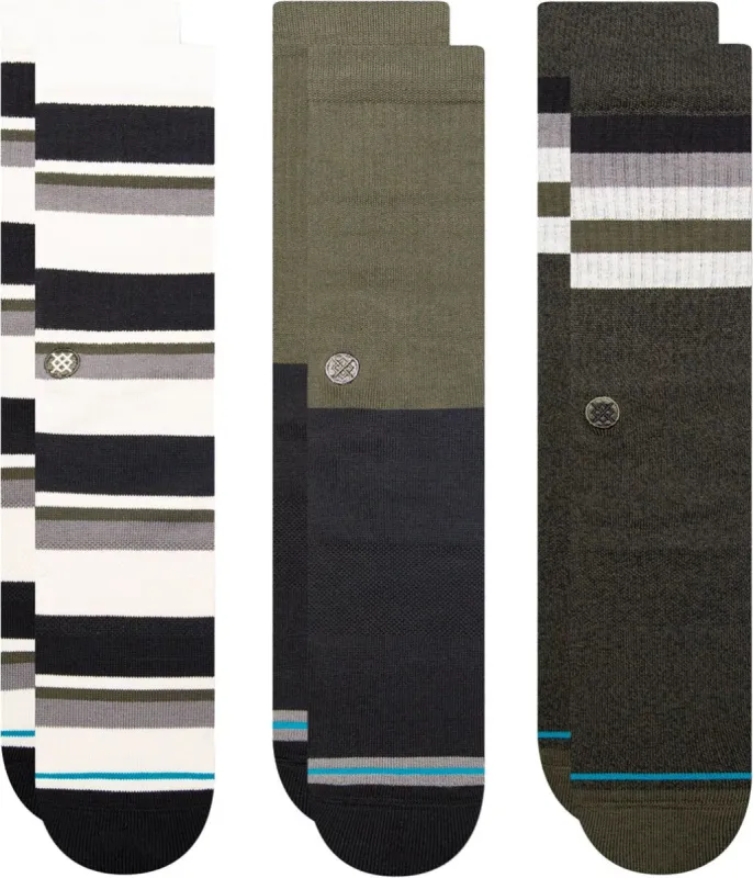 Coldwolf 3-Pack Crew Socks - Unisex|-|Chaussettes mi-mollet Coldwolf Ensemble de 3 - Unisexe sold by Altitude Sports