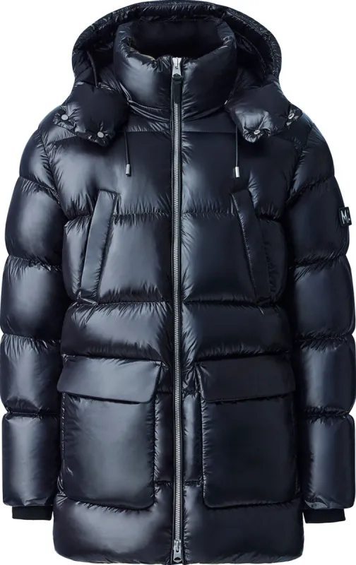 Kendrick Lustrous Light Down Parka with Removable Hood - Men's|-|Parka en duvet léger lustré avec capuchon amovible Kendrick - Homme made by Mackage