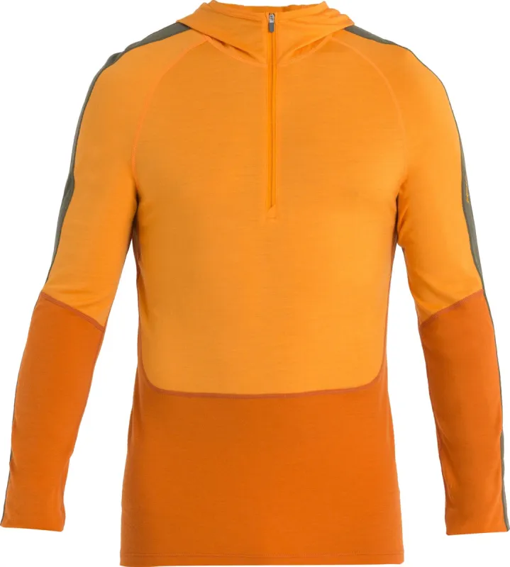 200 Sonebula Merino Long Sleeve Half-Zip Thermal Hoody - Men's|-|Chandail à capuchon thermique à manches longues et demi-glissière en mérinos 200 Sonebula - Homme sold by Altitude Sports