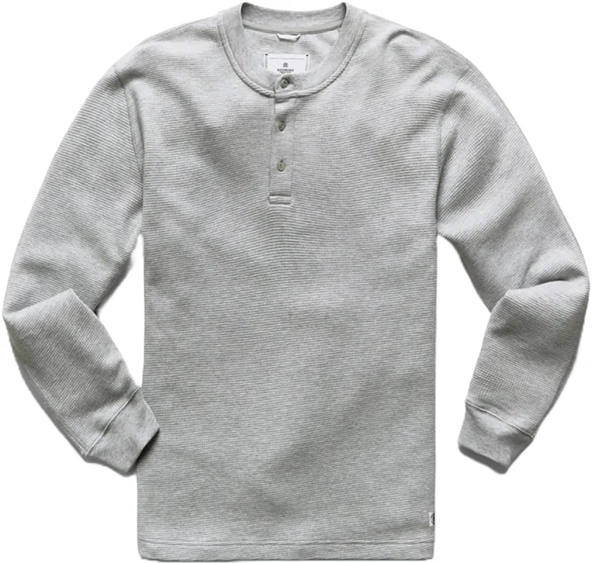 Flatback Waffle Henley - Men's|-|Chandail à col boutonné Flatback Waffle - Homme sold by Altitude Sports