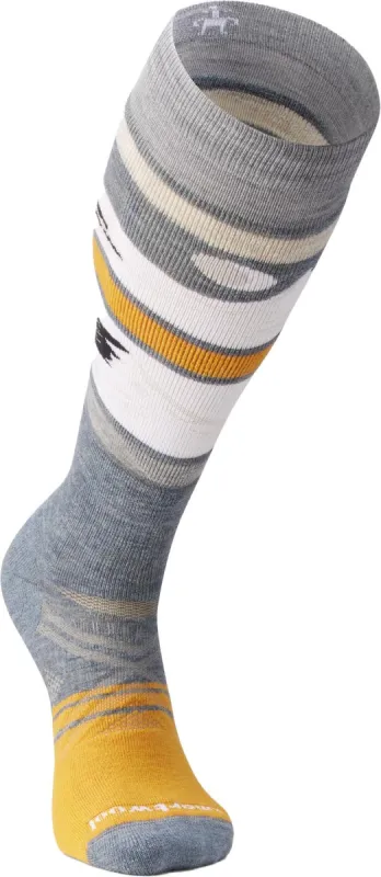 Ski Full Cushion Midnight Ski Pattern OTC Socks - Unisex|-|Chaussettes Ski Full Cushion Midnight Ski Pattern OTC - Unisexe made by Smartwool