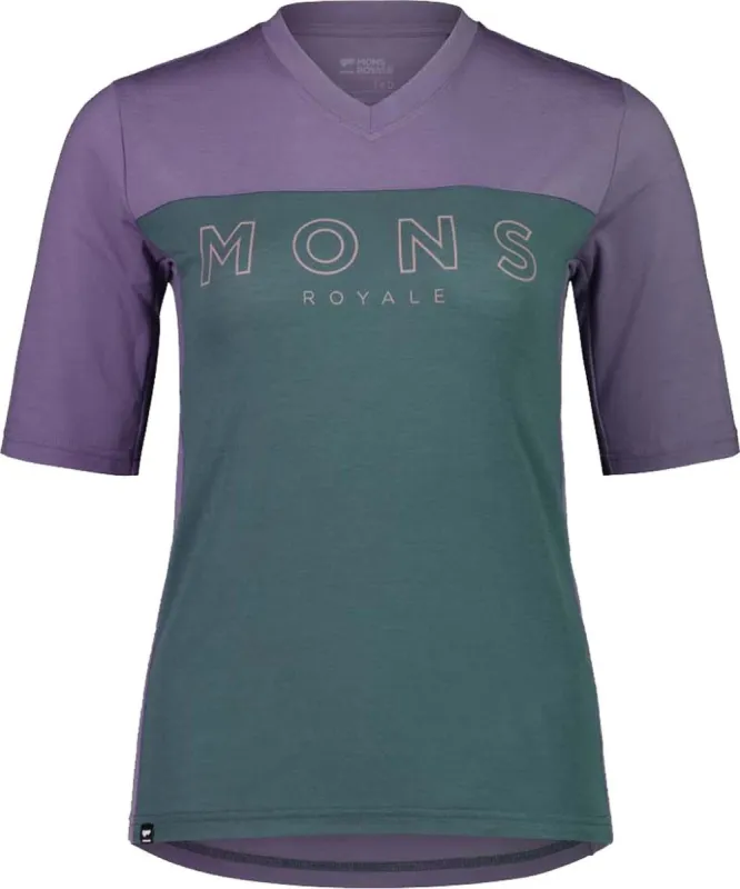 Redwood Enduro V-Neck T-shirt - Women's|-|T-shirt col en V Enduro Redwood - Femme sold by Altitude Sports