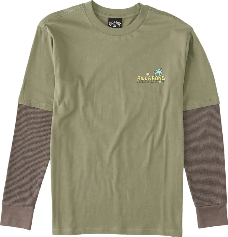 United Long Sleeve Crew Neck T-Shirt - Boys|-|T-shirt à manches longues et col rond United - Garçons sold by Altitude Sports