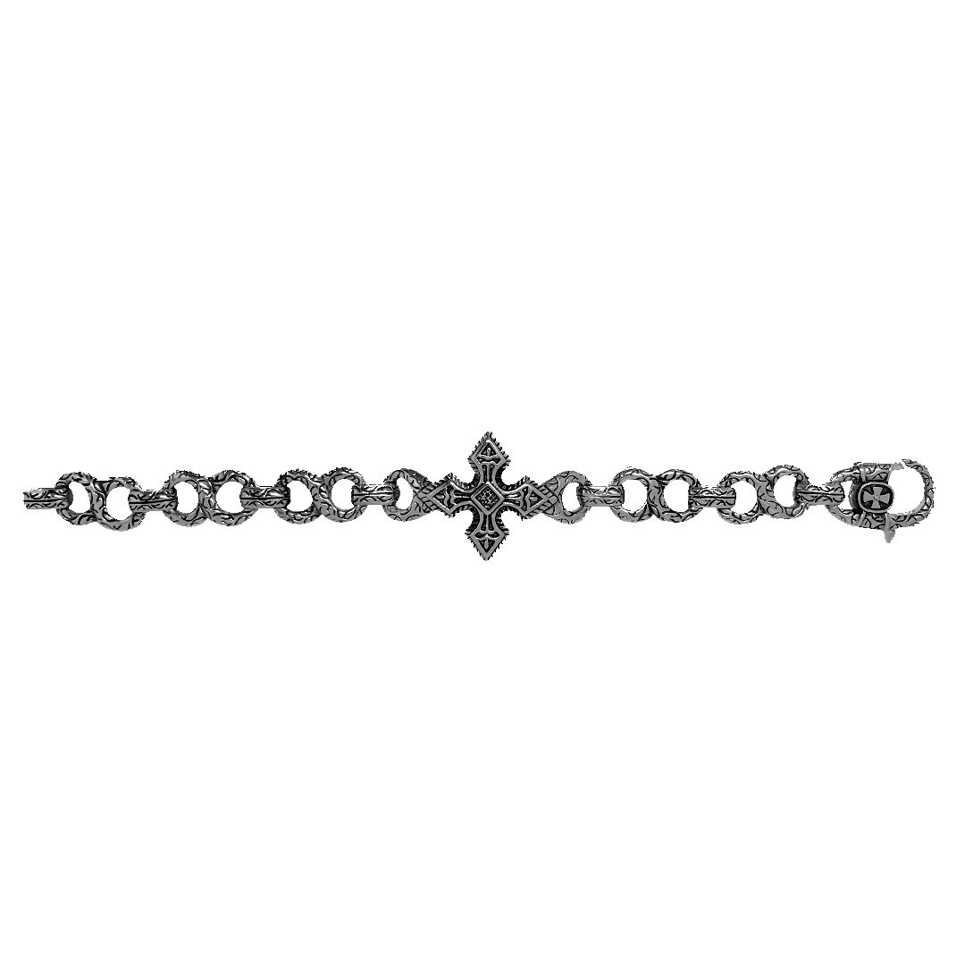 *DEFECTIVE BATCH* Templar Crosshair Bracelet sold by Avail Jewelry product image thumbnail 2