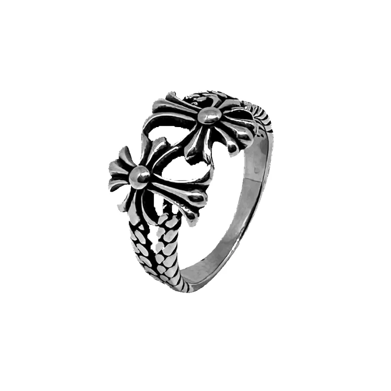 Double Cross Band Ring sold by Avail Jewelry
