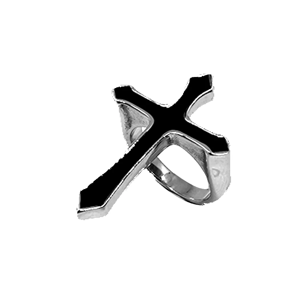 Black Cross Ring sold by Avail Jewelry