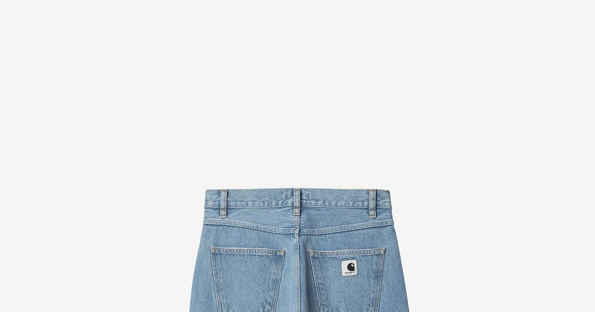 Women’s Brandon Pant | Blue (stone bleached) sold by Carhartt WIP