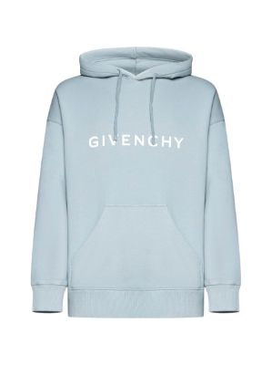 Givenchy Logo Printed Drawstring Hoodie sold by Cettire