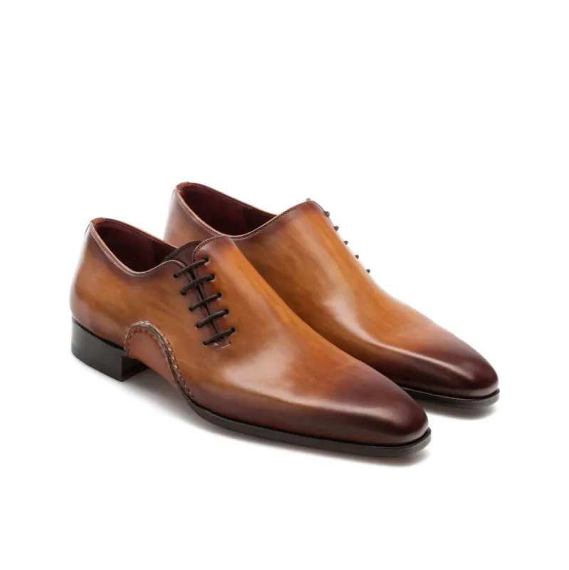 Brown Leather Balranald Oxfords Shoes sold by Costoso Italiano