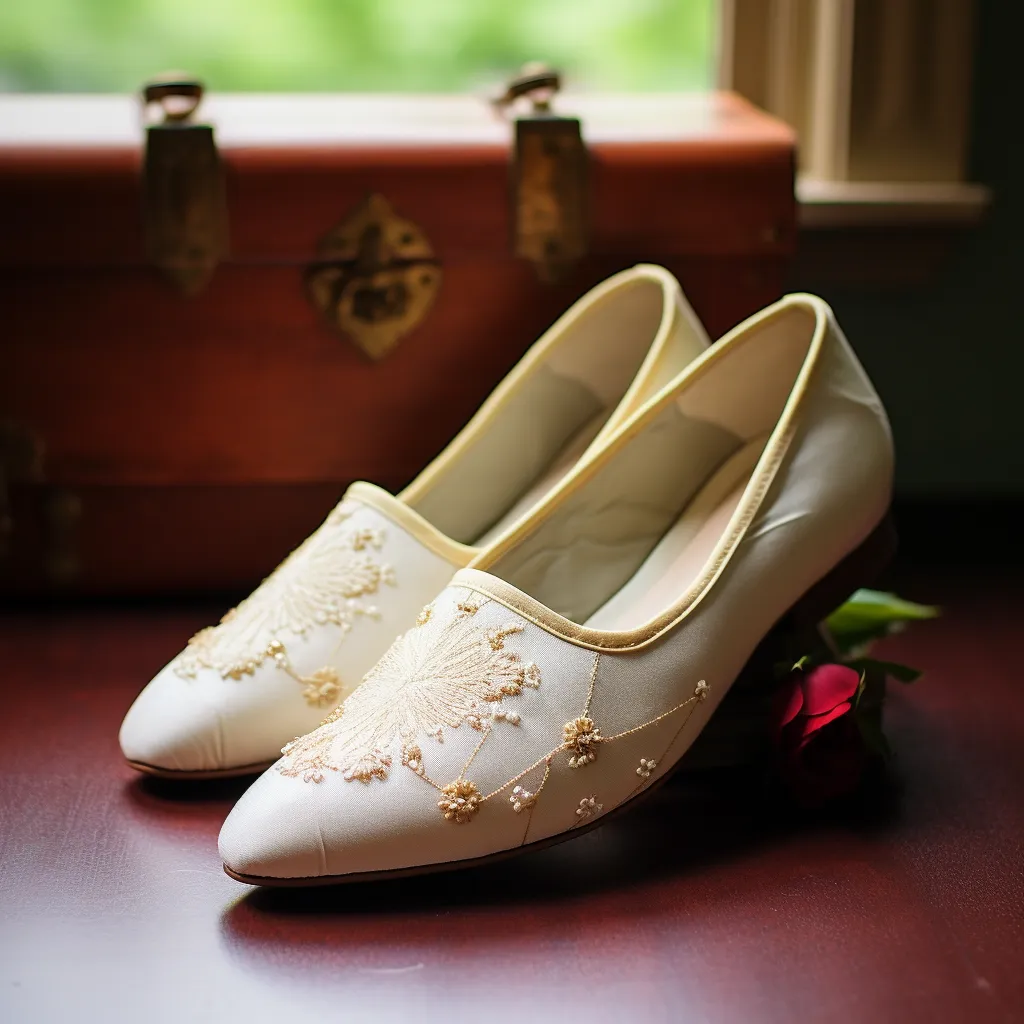 White Velvet Hand Work Zardozi Peshawari Loafers | Wedding Shoes for Groom | Shoes for Haldi Mehendi Sangeet sold by Costoso Italiano