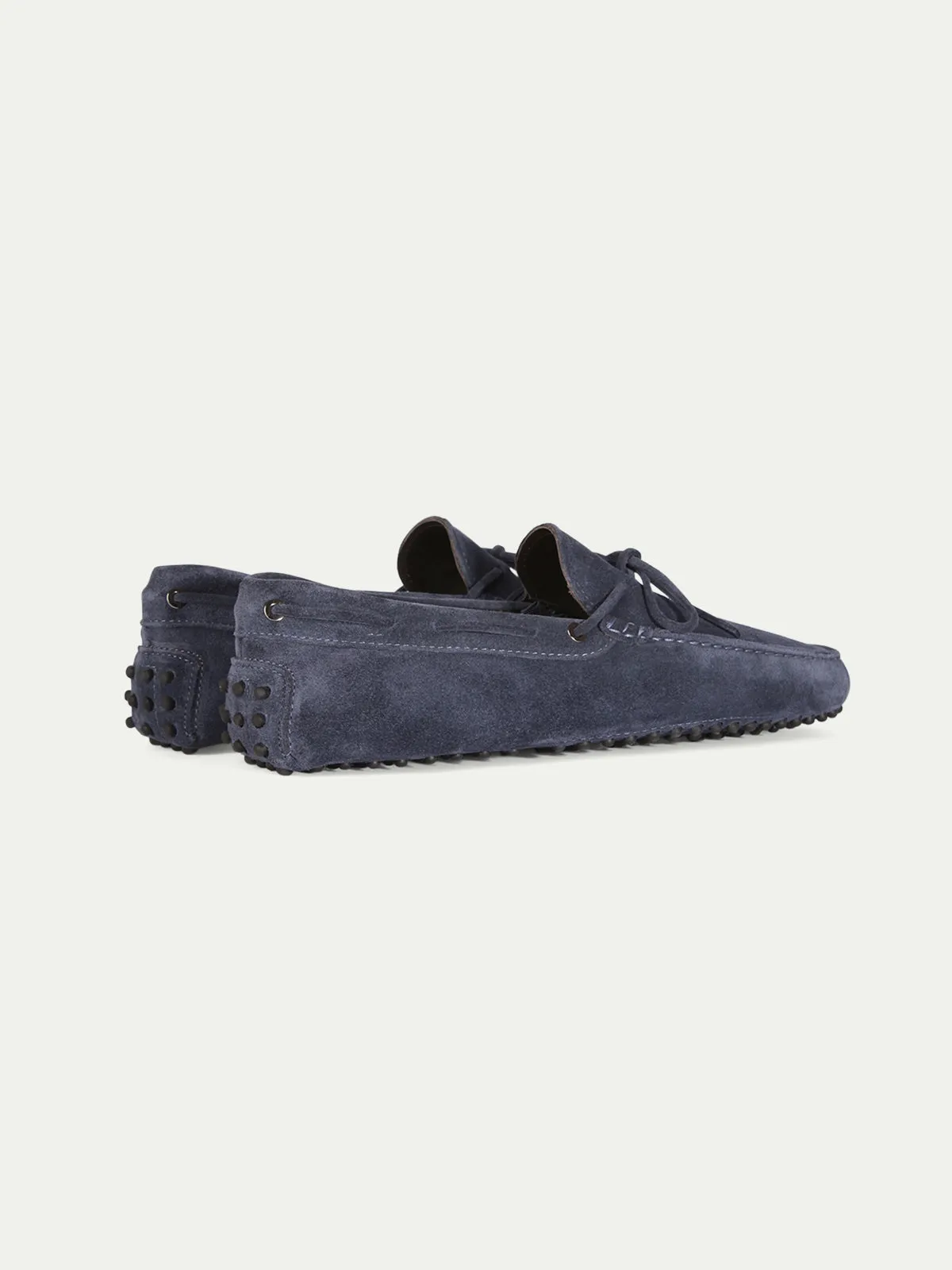 Luxury Edition - Artisian Made Steel Blue Italian Suede Ophelia Driving Loafers - AW24 sold by Costoso Italiano product image thumbnail 3