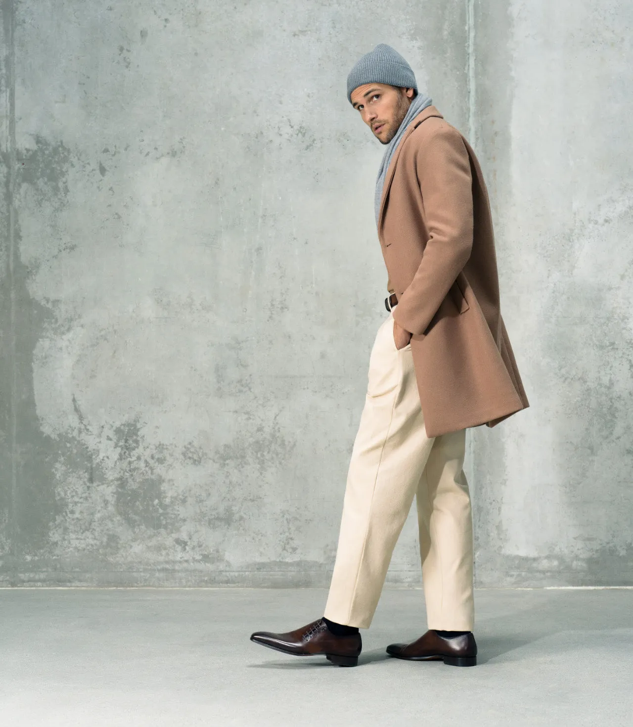 Brown Leather Evzen Lace Up Whole Cut Oxfords - Work Edition - ITALIAN AW26 sold by Costoso Italiano product image thumbnail 2