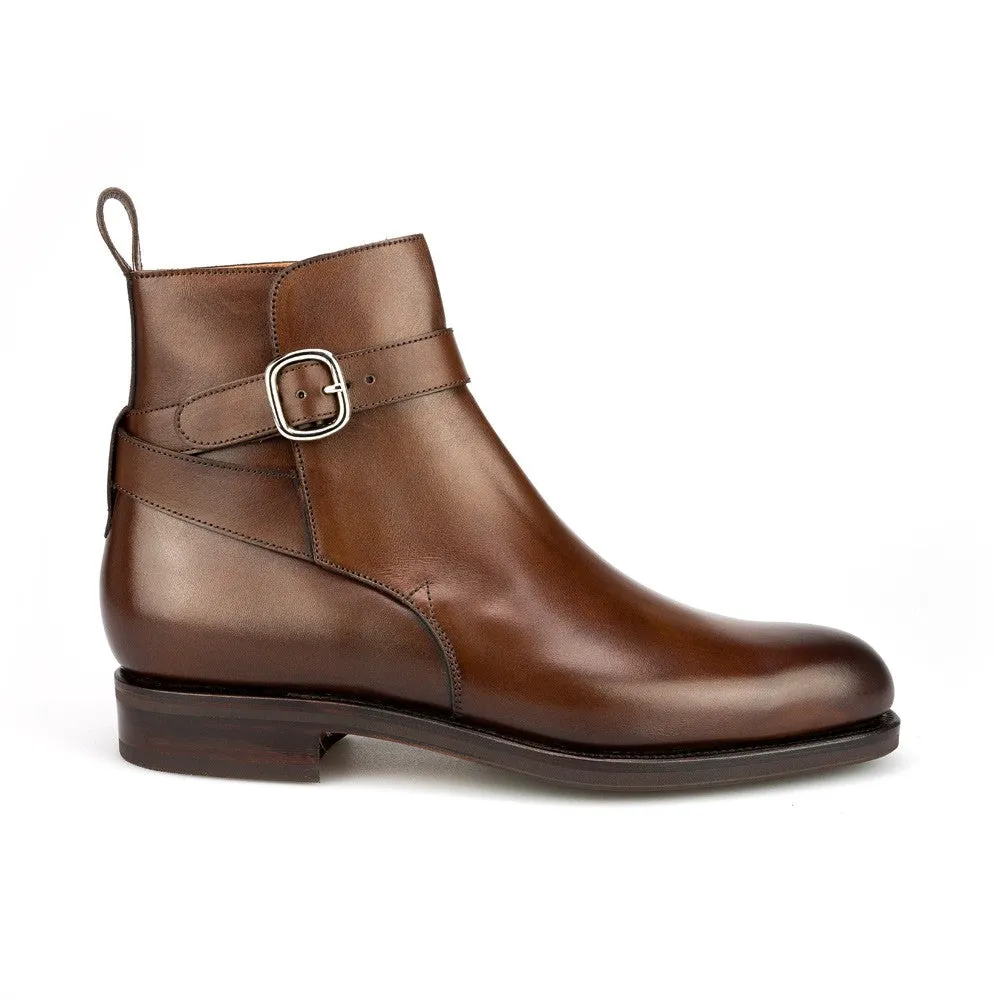 Height Increasing Brown Leather Thurnby Jodhpur Boots sold by Costoso Italiano product image thumbnail 3