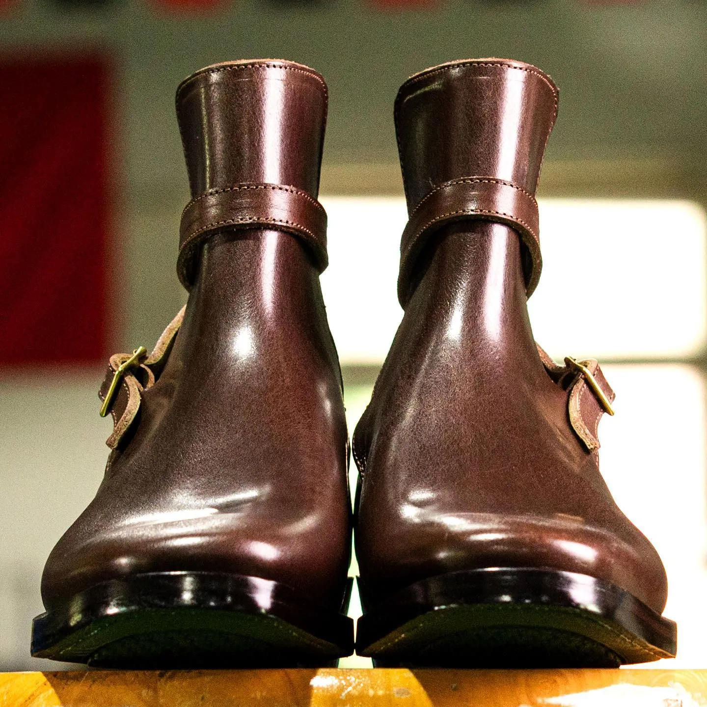 Brown Leather Raja Rambles Slip On Jodhpur Boots - Summer 2024 Collection sold by Costoso Italiano product image thumbnail 2