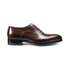 Height Increasing Brown Leather Woodford Balmoral Toe Cap Oxfords - Formal Shoes sold by Costoso Italiano