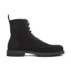 Height Increasing Brown Suede Preston Lace Up Hiking Combat Boots for Men - AW24 sold by Costoso Italiano