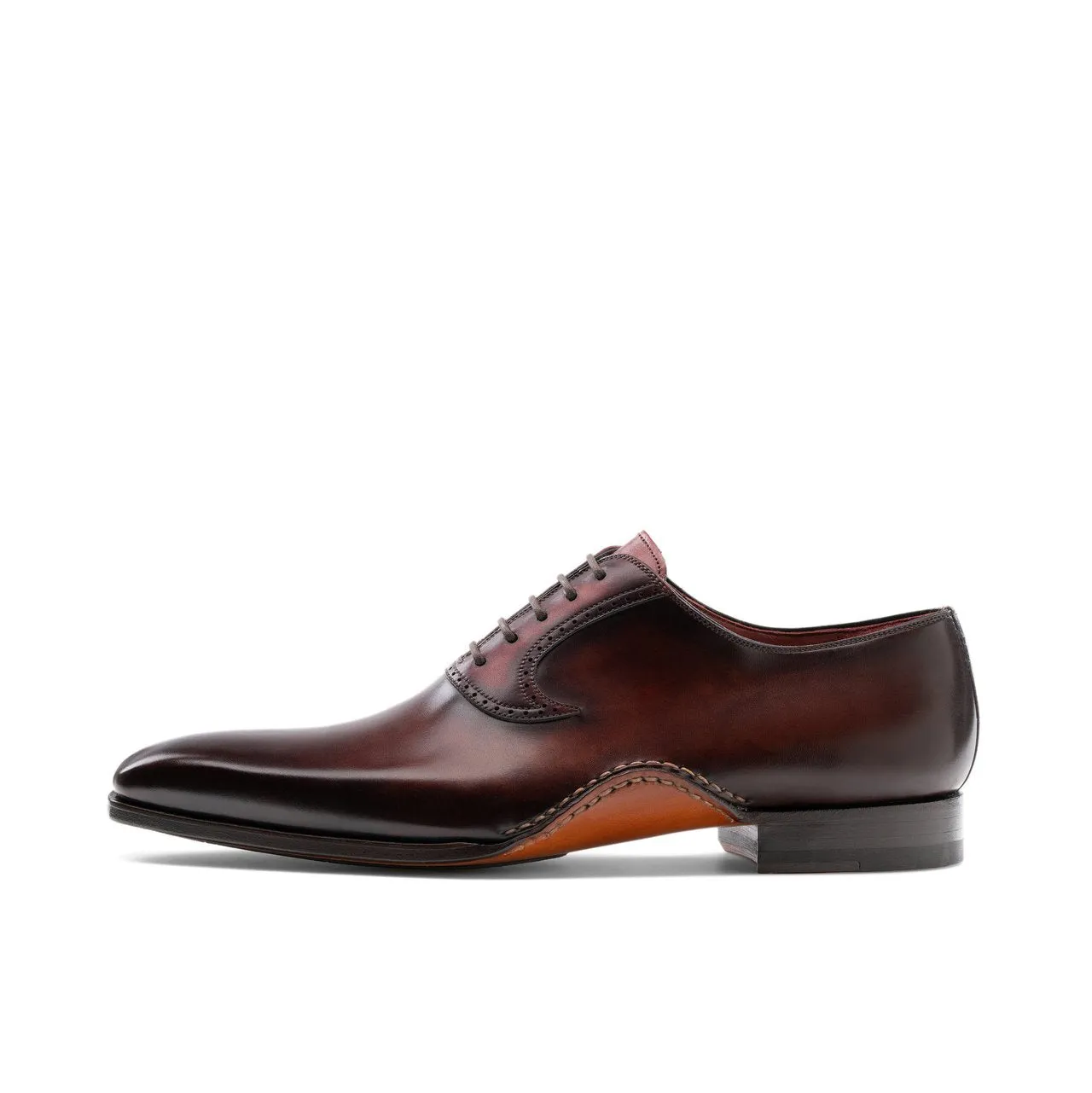 Flat Feet Shoes - Brown Leather Armidale Brogue Oxfords with Arch Support sold by Costoso Italiano product image thumbnail 3