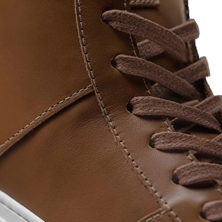 Height Increasing Tan Leather Coleman Sneaker Boots sold by Costoso Italiano product image thumbnail 5