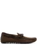 Brown Suede Alcalde Driving Loafers sold by Costoso Italiano