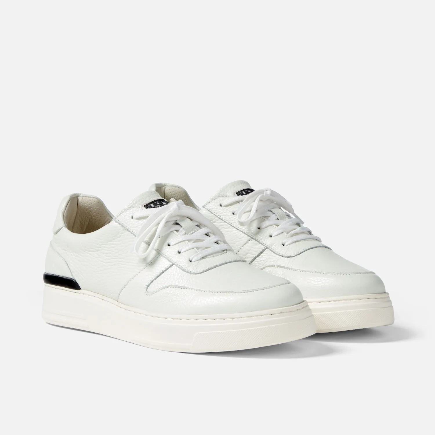 White Leather Intimo With White Sole Sneakers sold by Costoso Italiano product image thumbnail 2