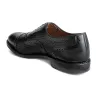 Height Increasing Black Braided Leather Morice Brogue Oxfords sold by Costoso Italiano