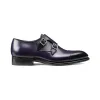 Height Increasing Purple Leather Castle Monk Straps sold by Costoso Italiano