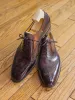 Height Increasing BURGUNDY BROWN LEATHER MODENA BROGUE WINGTIP OXFORD SHOE sold by Costoso Italiano