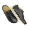 Black Leather Decollo Barefoot Sneaker sold by Costoso Italiano