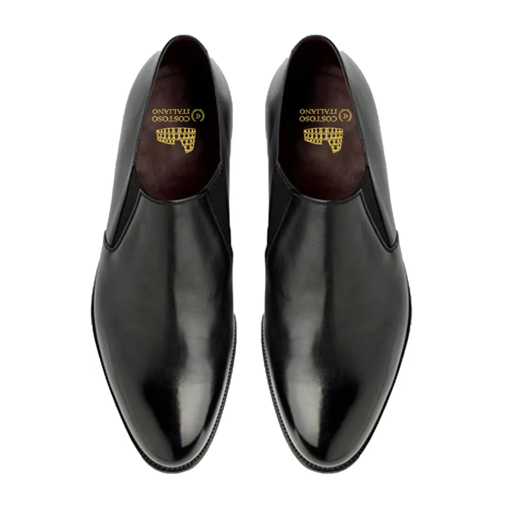 Luxury Edition - Artisian Made Black Italian Leather Worthing Loafers - Formal Shoes sold by Costoso Italiano product image thumbnail 2