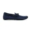 Navy Blue Suede Alcalde Driving Loafers sold by Costoso Italiano