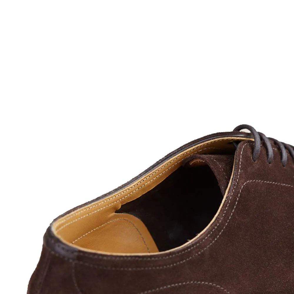 Flat Feet Shoes - Brown Suede Hamlet Derby Shoes with Arch Support sold by Costoso Italiano product image thumbnail 3