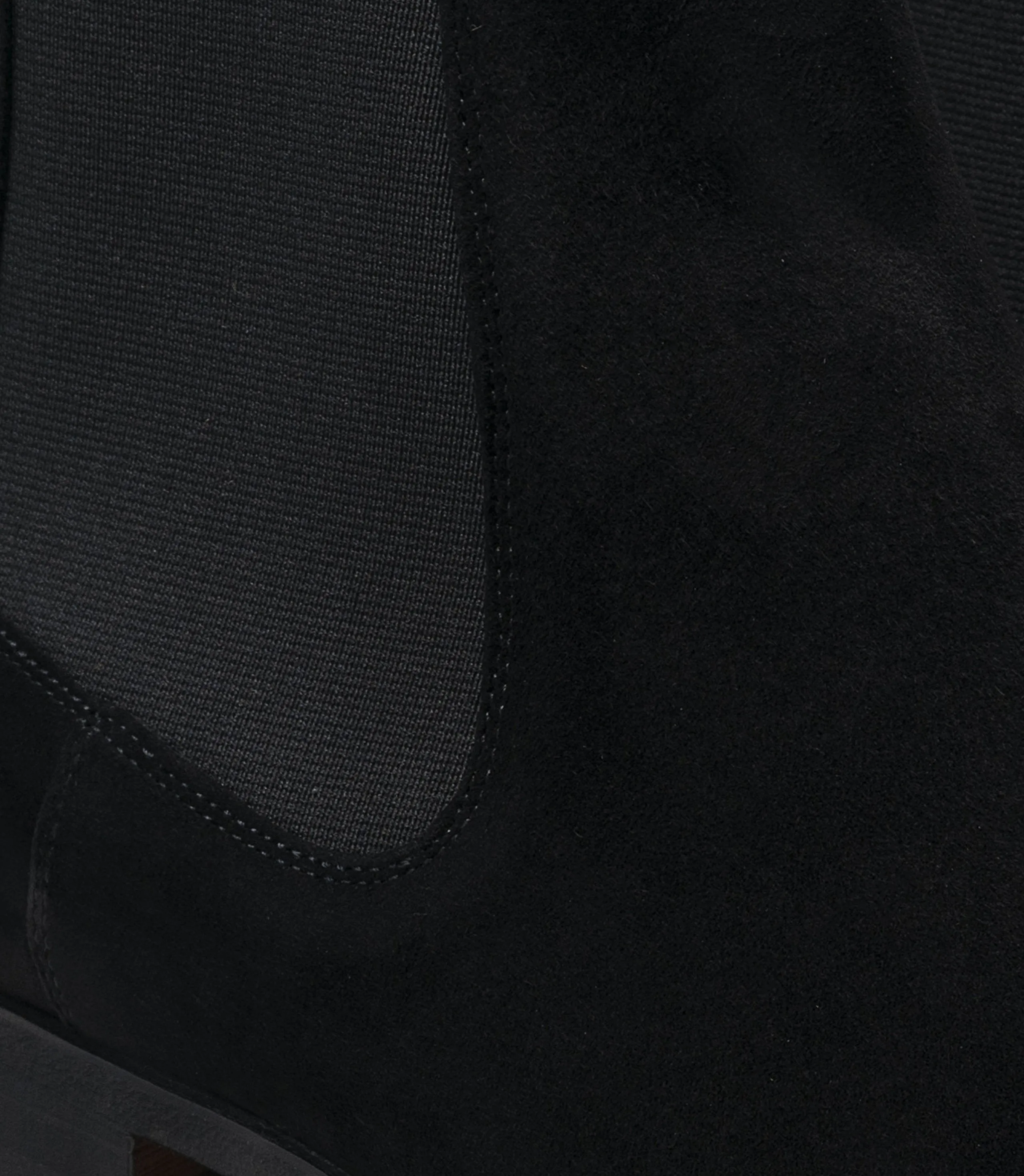 Flat Feet Shoes - Black Suede Strasburg Chelsea Boots with Arch Support sold by Costoso Italiano product image thumbnail 3