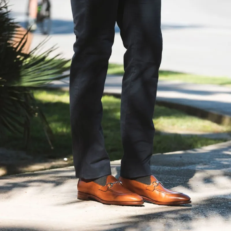 Tan Leather Honorcrest Horse Bit Loafers - SS23 sold by Costoso Italiano