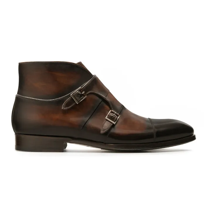 Brown Leather Cosham Monk Strap Boots sold by Costoso Italiano product image thumbnail 2