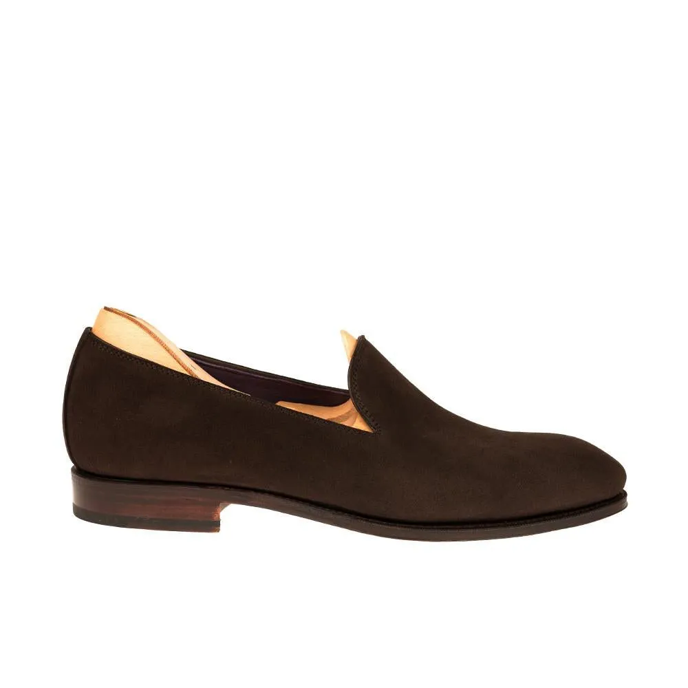 Flat Feet Shoes - Brown Suede Corby Loafers with Arch Support sold by Costoso Italiano product image thumbnail 2