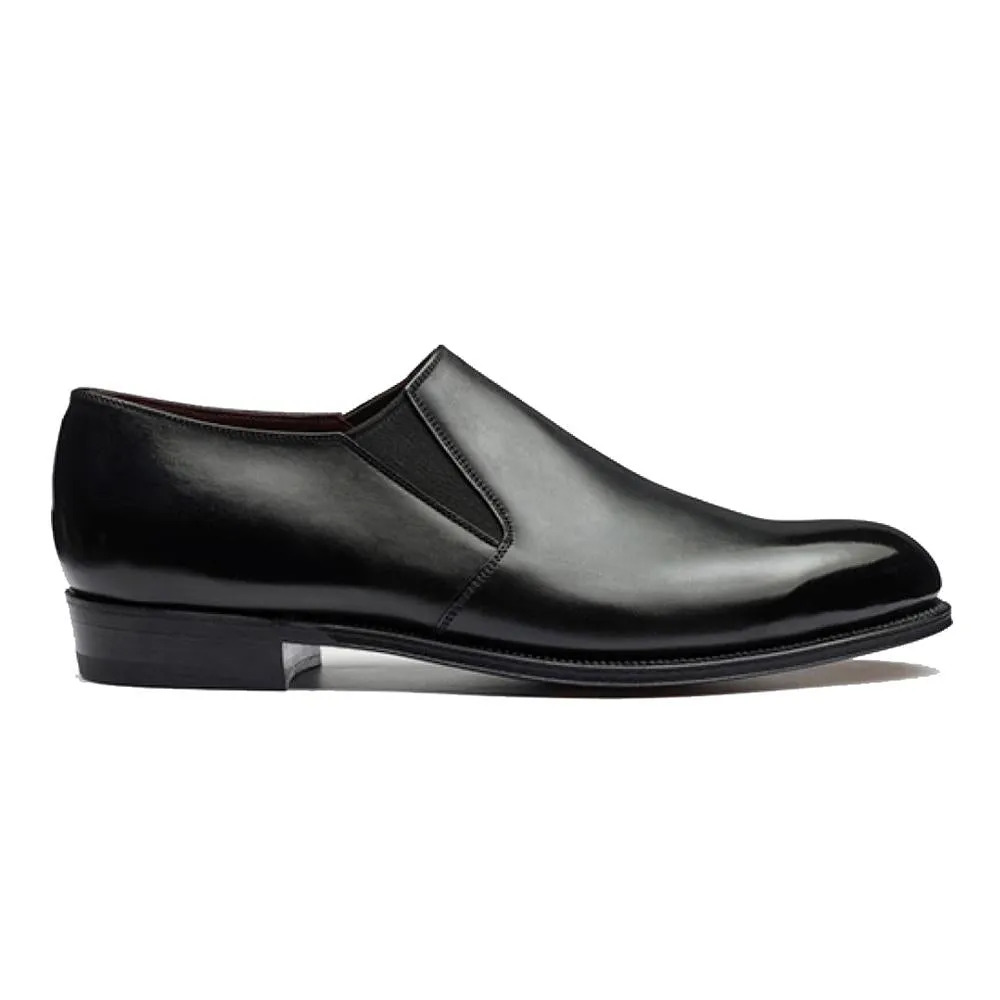 Flat Feet Shoes - Black Leather Worthing Loafers with Arch Support sold by Costoso Italiano product image thumbnail 3
