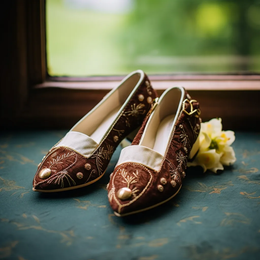 Brown Velvet Hand Work Zardozi Peshawari Loafers | Wedding Shoes for Groom | Shoes for Haldi Mehendi Sangeet sold by Costoso Italiano