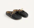 Black Leather Opale Mule sold by Costoso Italiano