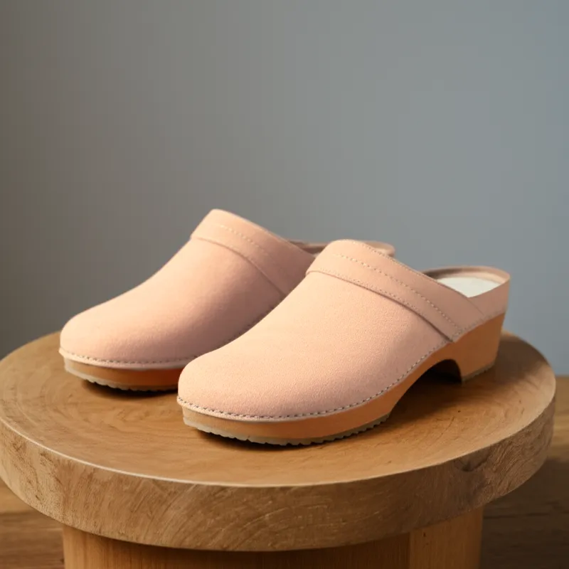 Cream Suede Leather Celeste Calm Mule Loafers - Summer 2024 Collection sold by Costoso Italiano