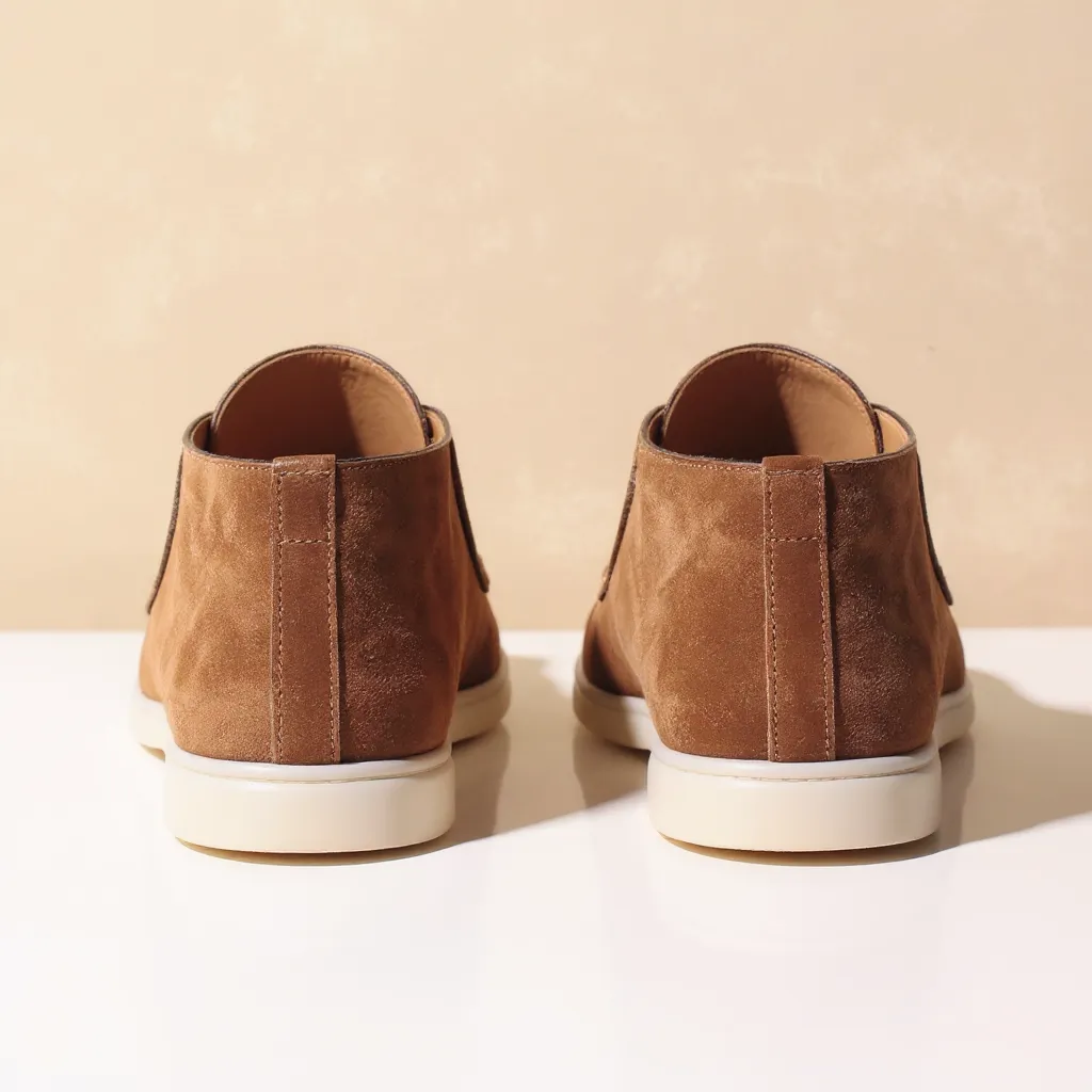 Tan Suede Leather Ronald City Half Boots - ITALIAN AW26 sold by Costoso Italiano product image thumbnail 5