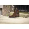 Height Increasing Brown Suede Fenland Slip On Chelsea Boots sold by Costoso Italiano