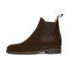 Height Increasing Brown Suede Fenland Slip On Chelsea Boots sold by Costoso Italiano