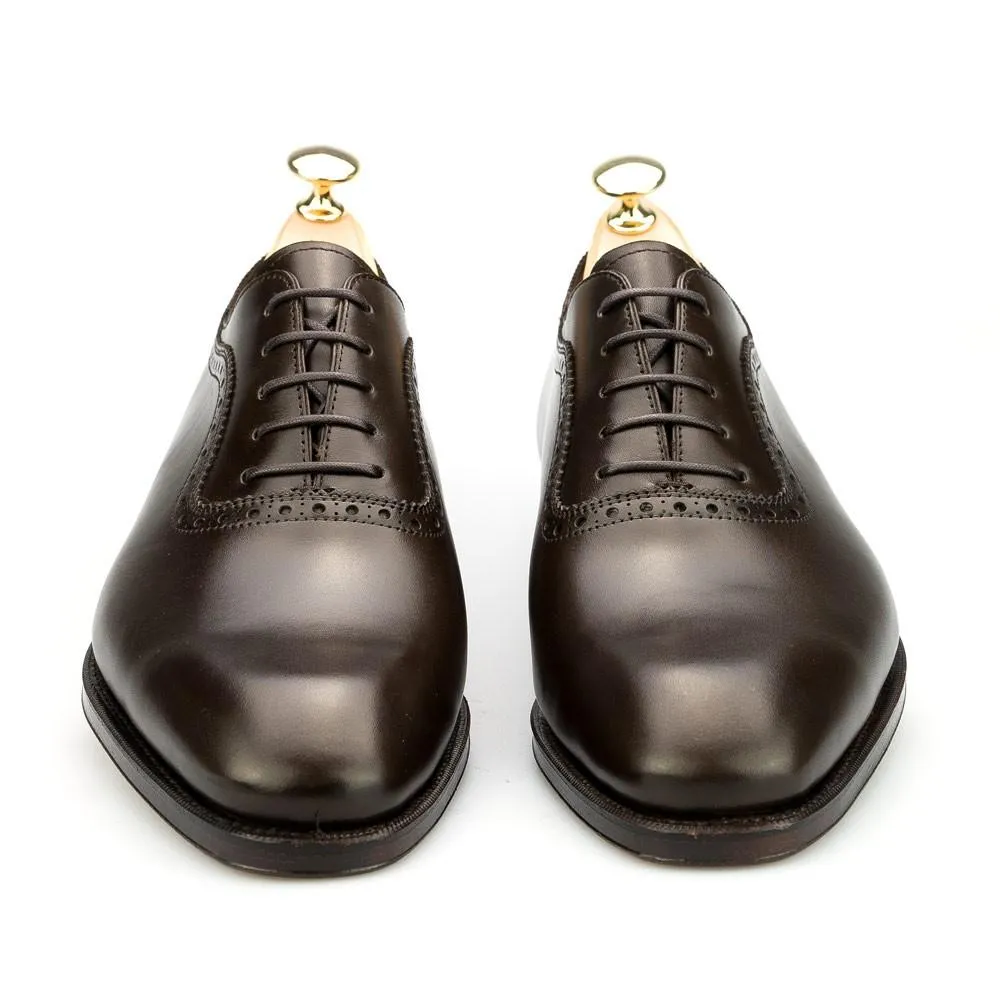 Flat Feet Shoes - Brown Leather Paveley Brogue Oxfords with Arch Support sold by Costoso Italiano product image thumbnail 2